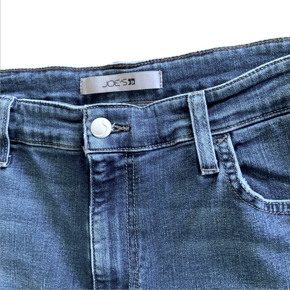 Joe’s Jeans Boyfriend Flawless Raw Hem Medium Wash Women’s Size 32 NWT - Picture 5 of 15